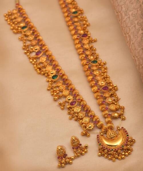 Celestial Chandra Pendant Kolhapuri Saaz