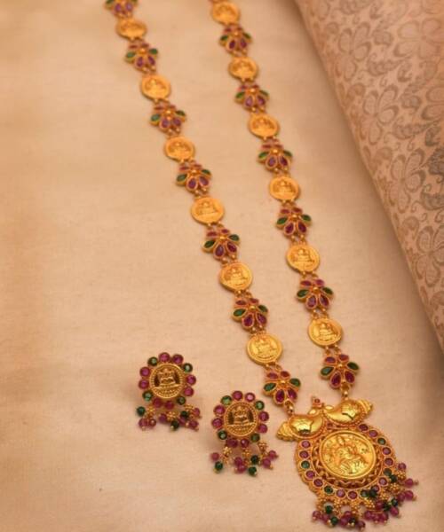 Divine Laxmi Coin Long Haar