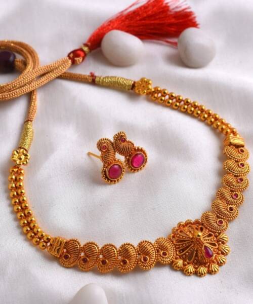 Dainty Mini Koyri Choker Necklace