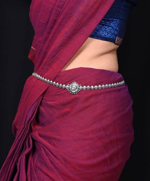 Divine Laxmi German Silver Kamarband