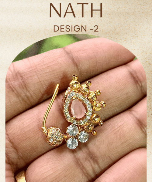 Authentic Gold Forming Maharashtrian Nath Design 2
