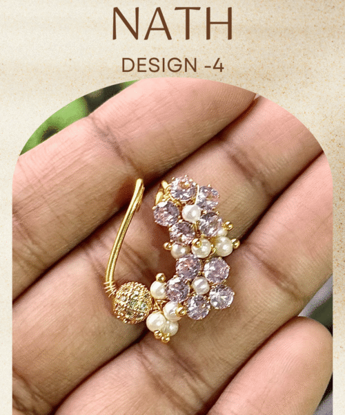 Authentic Gold Forming Maharashtrian Nath Design 4