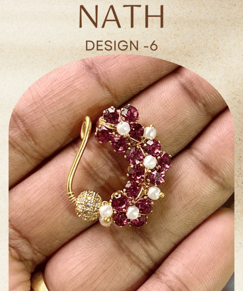 Authentic Gold Forming Maharashtrian Nath Design 6