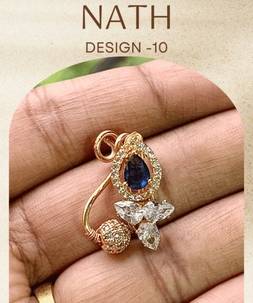 Authentic Gold Forming Maharashtrian Nath Design 10