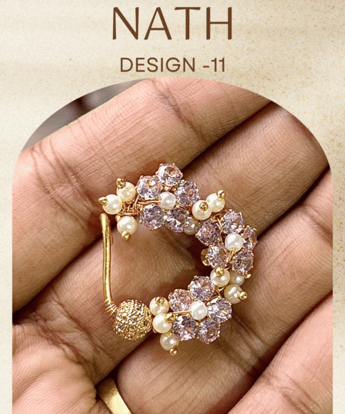 Authentic Gold Forming Maharashtrian Nath Design 11