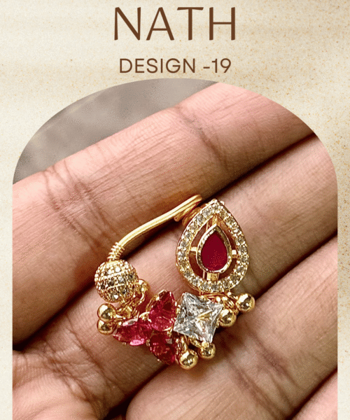 Authentic Gold Forming Maharashtrian Nath Design 19