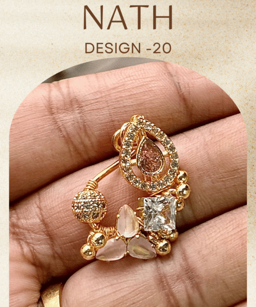 Authentic Gold Forming Maharashtrian Nath Design 20