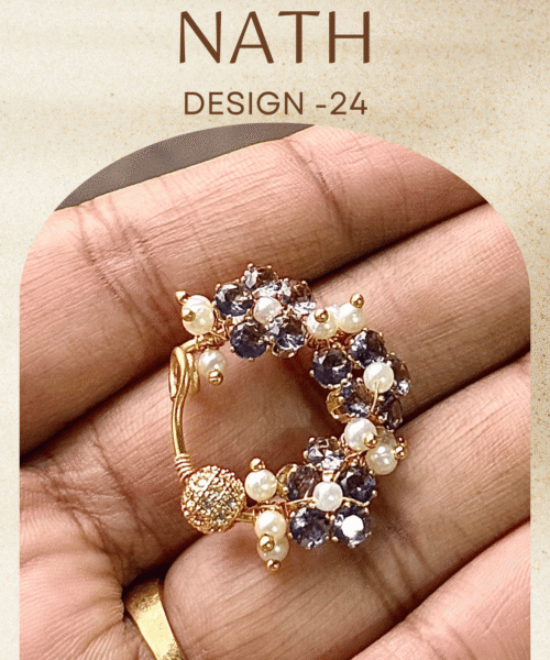 Authentic Gold Forming Maharashtrian Nath Design 24