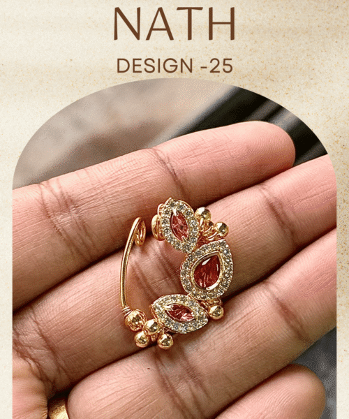 Authentic Gold Forming Maharashtrian Nath Design 25