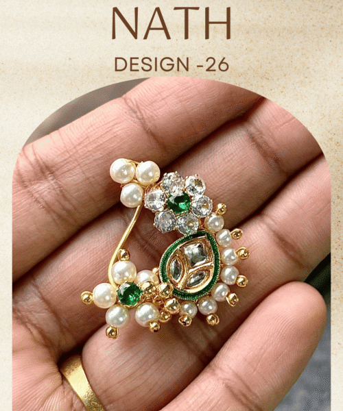 Authentic Gold Forming Maharashtrian Nath Design 26