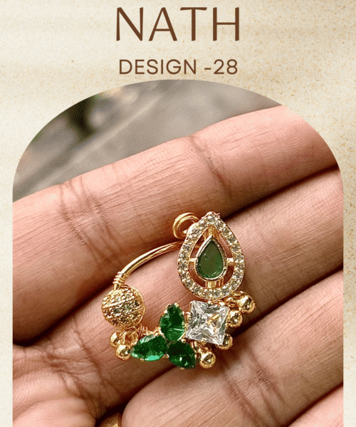 Authentic Gold Forming Maharashtrian Nath Design 28