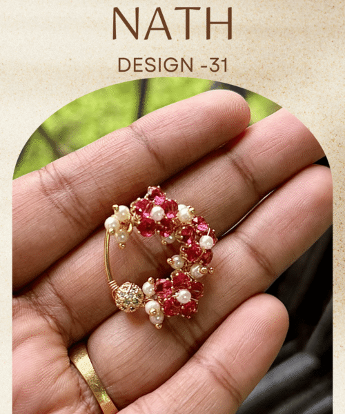 Authentic Gold Forming Maharashtrian Nath Design 31