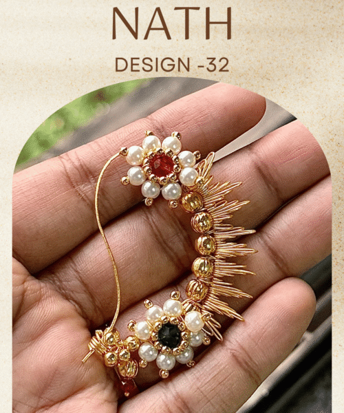 Authentic Gold Forming Maharashtrian Nath Design 32