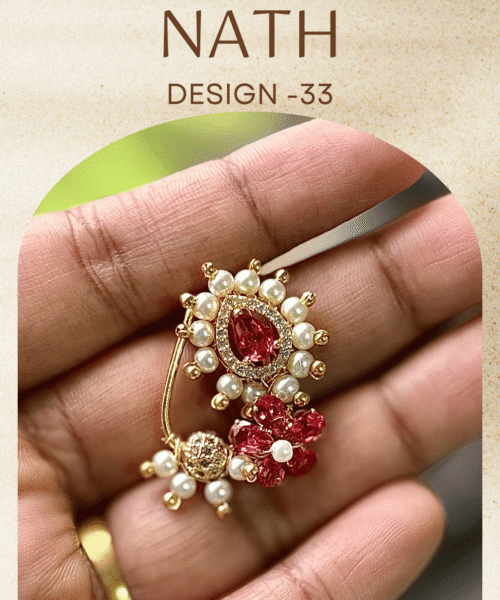 Authentic Gold Forming Maharashtrian Nath Design 33