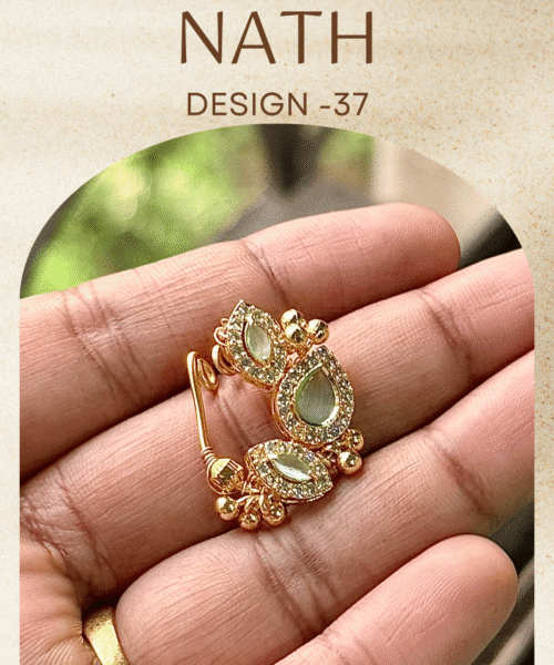 Authentic Gold Forming Maharashtrian Nath Design 37