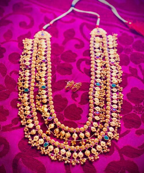 Grand Double Layer Ghungroo Saaz